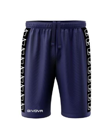 Bermuda GF VIP Terry Band BA04 Givova Cotone Unisex Blu BA040004 Bermuda GF VIP Terry Band BA04 Givova Cotone Unisex Blu BA040004