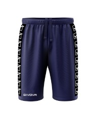 Bermuda GF VIP Terry Band BA04 Givova Cotone Unisex Blu BA040004 Bermuda GF VIP Terry Band BA04 Givova Cotone Unisex Blu BA040004