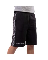 Bermuda GF VIP Terry Band BA04 Givova Cotone Unisex Blu BA040004 Bermuda GF VIP Terry Band BA04 Givova Cotone Unisex Blu BA040004