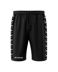 Bermuda GF VIP Terry Band BA04 Givova Cotone Unisex Nero BA040010 Bermuda GF VIP Terry Band BA04 Givova Cotone Unisex Nero BA040010