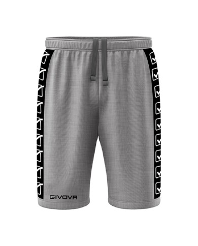 Bermuda GF VIP Terry Band BA04 Givova Cotone Unisex Grigio Chiaro BA040003 Bermuda GF VIP Terry Band BA04 Givova Cotone Unisex Grigio Chiaro BA040003