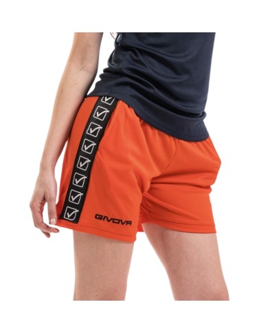 Pantaloncino GF VIP POLY BAND Givova BA03 Shorts Unisex Arancio BA030001 Pantaloncino GF VIP POLY BAND Givova BA03 Shorts Unisex Arancio BA030001