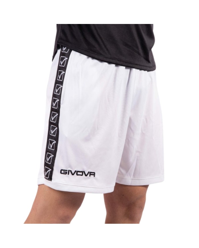 PANTALONCINO POLY BAND BIANCO Tg. 2XL PANTALONCINO POLY BAND BIANCO Tg. 2XL