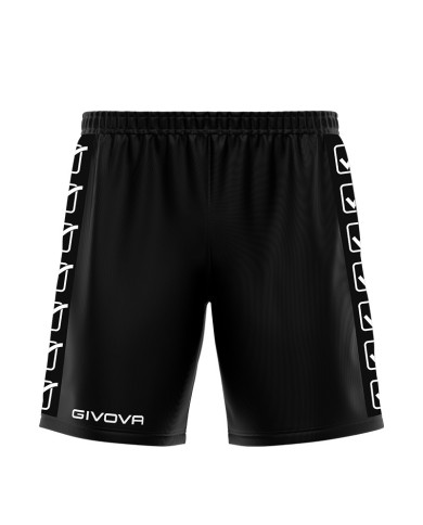 Pantaloncino GF VIP POLY BAND Givova BA03 Shorts Unisex Nero BA030010 Pantaloncino GF VIP POLY BAND Givova BA03 Shorts Unisex Nero BA030010