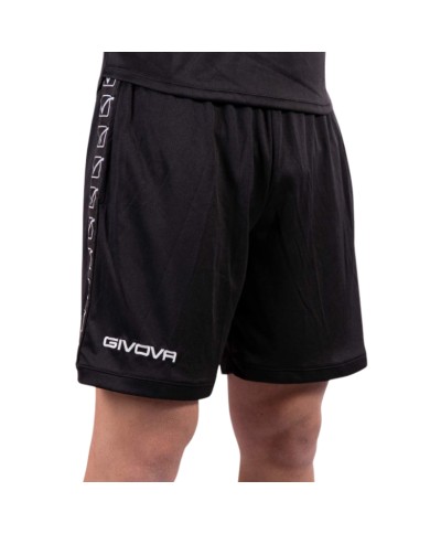 Pantaloncino GF VIP POLY BAND Givova BA03 Shorts Unisex Nero BA030010 Pantaloncino GF VIP POLY BAND Givova BA03 Shorts Unisex Nero BA030010