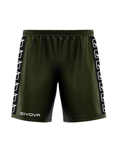 Pantaloncino GF VIP POLY BAND Givova BA03 Shorts Unisex Verde Militare BA030051 Pantaloncino GF VIP POLY BAND Givova BA03 Shorts Unisex Verde Militare BA030051