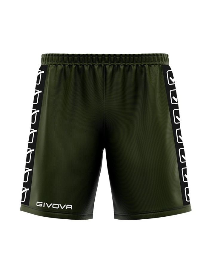 PANTALONCINO POLY BAND VERDE MILITARE Tg. 2XL PANTALONCINO POLY BAND VERDE MILITARE Tg. 2XL