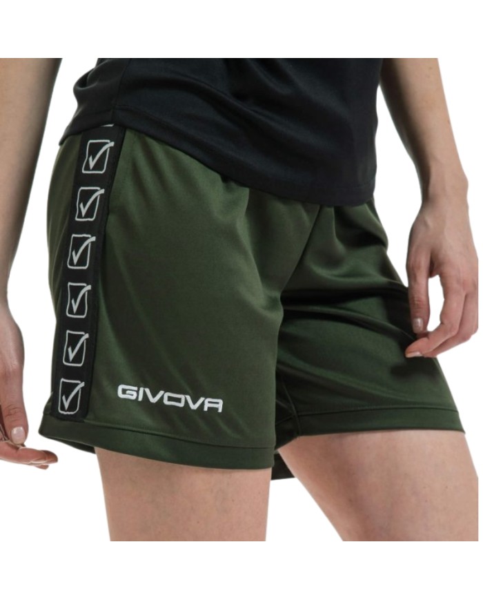 PANTALONCINO POLY BAND VERDE MILITARE Tg. 2XL PANTALONCINO POLY BAND VERDE MILITARE Tg. 2XL