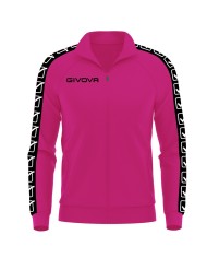 Giacca GF VIP Tricot Band Givova BA13 Unisex Triacetato Fuxia BA130006