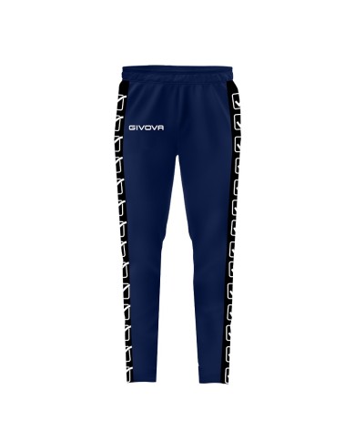 Pantalone College Band Givova BA05 Unisex Acetato Blu BA050004 Pantalone College Band Givova BA05 Unisex Acetato Blu BA050004