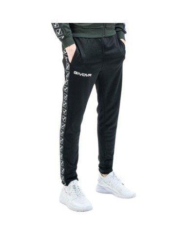 Pantalone College Band Givova BA05 Unisex Acetato Nero BA050010 Pantalone College Band Givova BA05 Unisex Acetato Nero BA050010