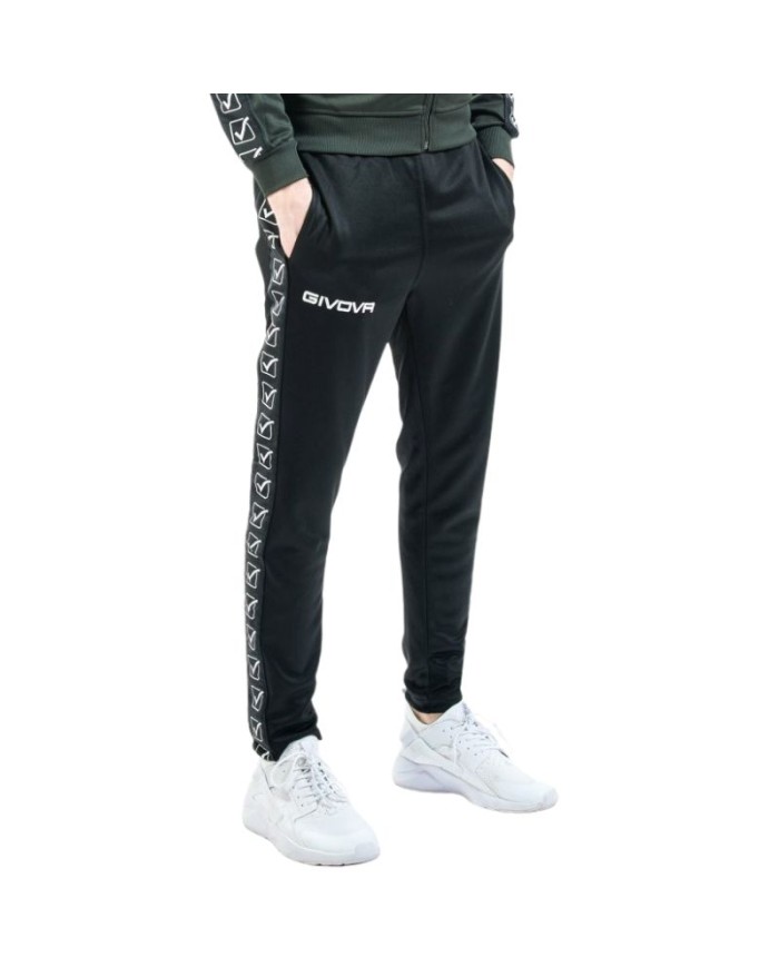 Pantalone College Band Givova BA05 Unisex Acetato Nero BA050010