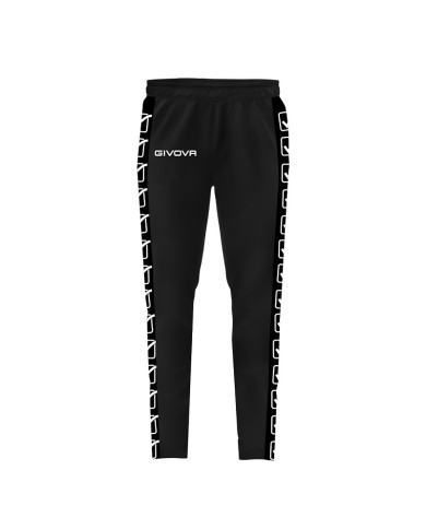 Pantalone College Band Givova BA05 Unisex Acetato Nero BA050010 Pantalone College Band Givova BA05 Unisex Acetato Nero BA050010