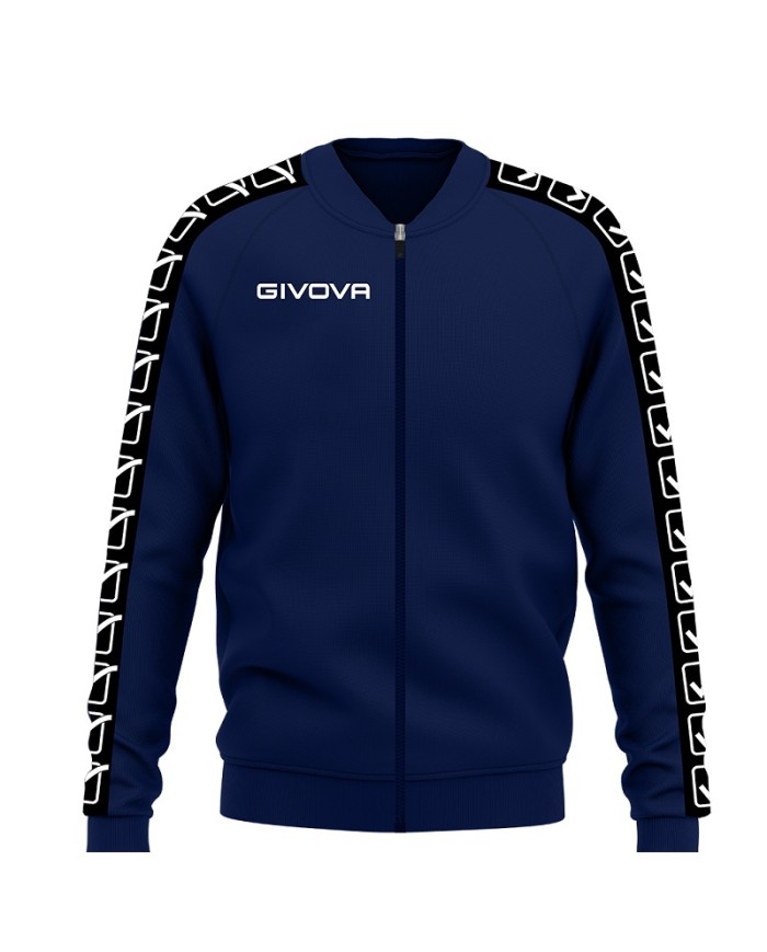 Giacca GF VIP College Band Givova BA06 Unisex Triacetato Blu BA060004