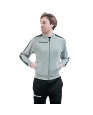 Giacca GF VIP College Band Givova BA06 Unisex Triacetato Grigio BA060009 Giacca GF VIP College Band Givova BA06 Unisex Triacetato Grigio BA060009