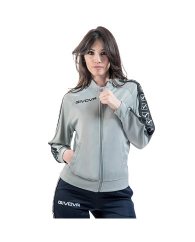 Giacca GF VIP College Band Givova BA06 Unisex Triacetato Grigio BA060009 Giacca GF VIP College Band Givova BA06 Unisex Triacetato Grigio BA060009