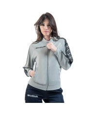 Giacca GF VIP College Band Givova BA06 Unisex Triacetato Grigio BA060009 Giacca GF VIP College Band Givova BA06 Unisex Triacetato Grigio BA060009