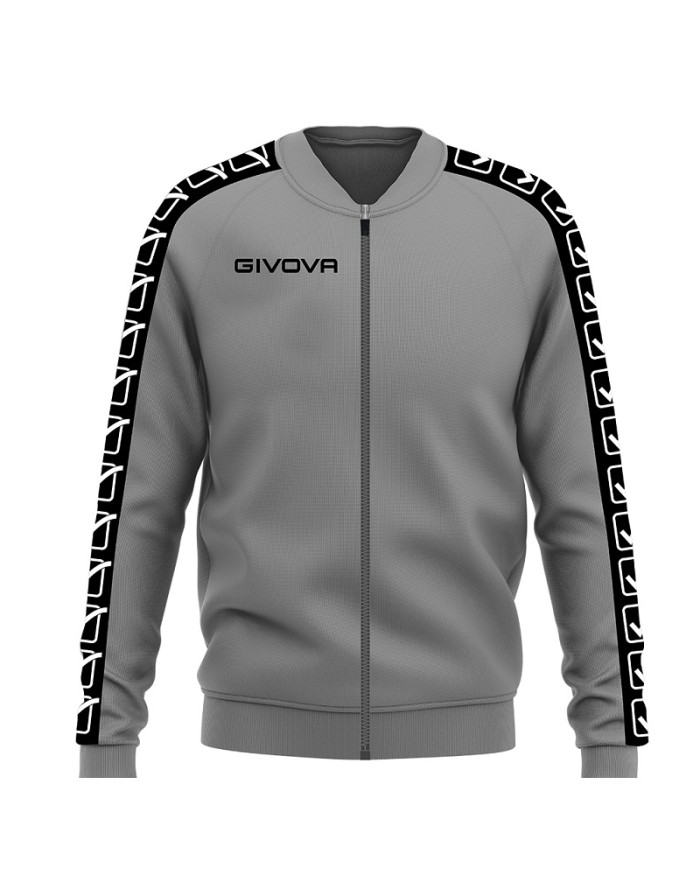Giacca GF VIP College Band Givova BA06 Unisex Triacetato Grigio BA060009 Giacca GF VIP College Band Givova BA06 Unisex Triacetato Grigio BA060009