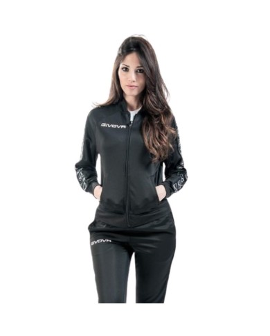 Giacca GF VIP College Band Givova BA06 Unisex Triacetato Nero BA060010 Giacca GF VIP College Band Givova BA06 Unisex Triacetato Nero BA060010