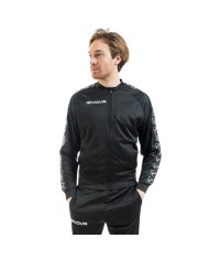 Giacca GF VIP College Band Givova BA06 Unisex Triacetato Nero BA060010