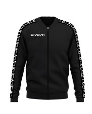 Giacca GF VIP College Band Givova BA06 Unisex Triacetato Nero BA060010