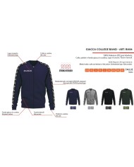 Giacca GF VIP College Band Givova BA06 Unisex Triacetato Nero BA060010