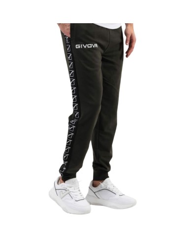 Pantalone Terry Band Givova BA12 Unisex Cotone Leggero Nero BA120010 Pantalone Terry Band Givova BA12 Unisex Cotone Leggero Nero BA120010