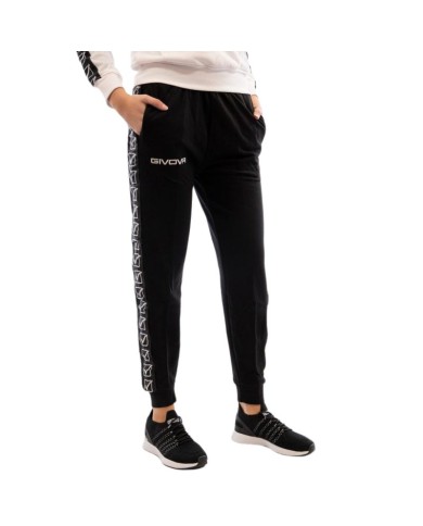 Pantalone Terry Band Givova BA12 Unisex Cotone Leggero Nero BA120010 Pantalone Terry Band Givova BA12 Unisex Cotone Leggero Nero BA120010