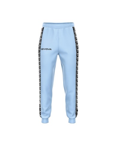 Pantalone Terry Band Givova BA12 Unisex Cotone Leggero Celeste BA120082 Pantalone Terry Band Givova BA12 Unisex Cotone Leggero Celeste BA120082