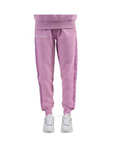 Pantalone Terry Band Givova BA12 Unisex Cotone Leggero Rosa Chiaro BA120083 Pantalone Terry Band Givova BA12 Unisex Cotone Leggero Rosa Chiaro BA120083