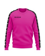 Felpa Givova GIROCOLLO BAND BA07 Cotone Felpato Unisex Fuxia Nero BA070006 Felpa Givova GIROCOLLO BAND BA07 Cotone Felpato Unisex Fuxia Nero BA070006