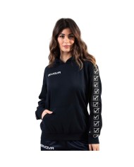 Felpa con Cappuccio Givova Terry Band BA014 Cotone Unisex Fuxia BA0140006 Felpa con Cappuccio Givova Terry Band BA014 Cotone Unisex Fuxia BA0140006