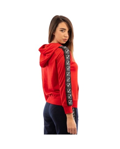 Felpa con Cappuccio Givova Terry Band BA014 Cotone Unisex Rosso BA0140012 Felpa con Cappuccio Givova Terry Band BA014 Cotone Unisex Rosso BA0140012