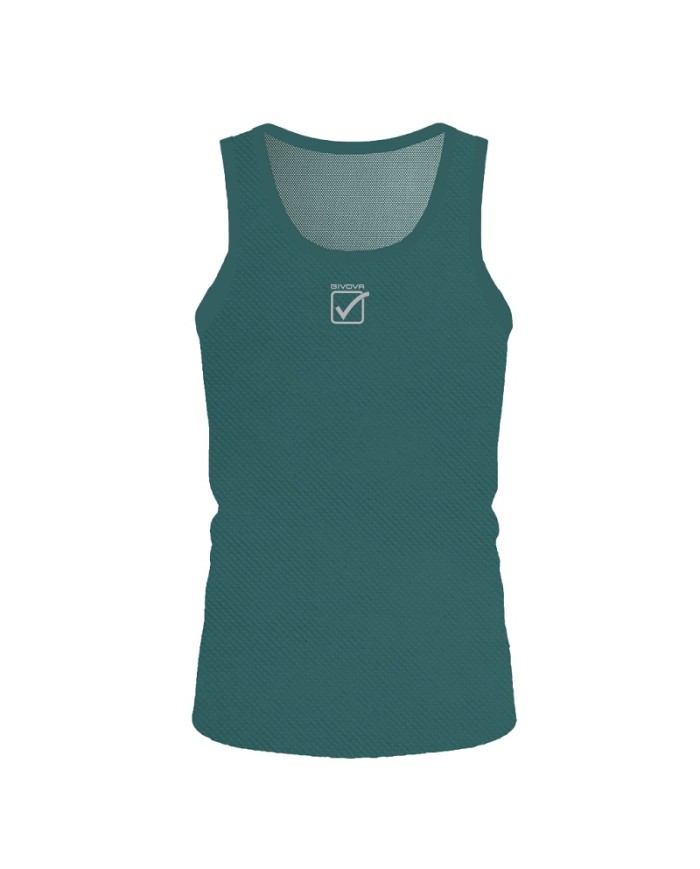 Canotta Basic Fitness Givova Verde Petrolio Palestra Sport  CAN0079 Canotta Basic Fitness Givova Verde Petrolio Palestra Sport  CAN0079