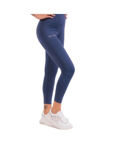 Leggings BASIC Givova Fitness Palestra Blu LEG020004 Leggings BASIC Givova Fitness Palestra Blu LEG020004