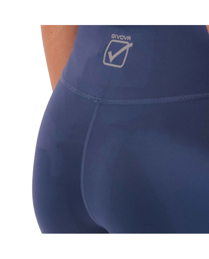 Leggings BASIC Givova Fitness Palestra Blu LEG020004