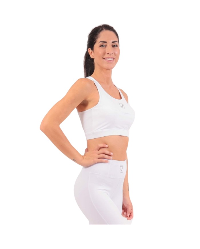 Top da Donna STAMPA Givova FIT04 Bianco Fitness Palestra FIT040003