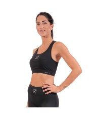 Top da Donna STAMPA Givova FIT04 Nero Fuxia Fitness Palestra FIT041006