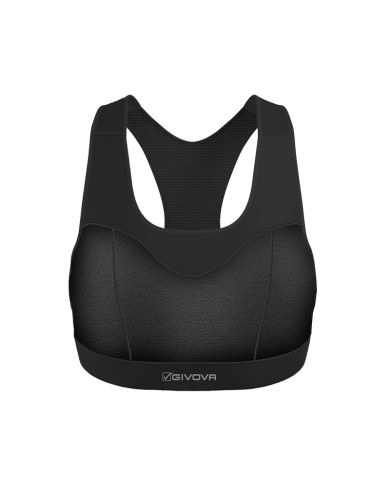 Top Donna ECO Givova FIT05 Ecopelle Fitness Nero FIT050010 Top Donna ECO Givova FIT05 Ecopelle Fitness Nero FIT050010