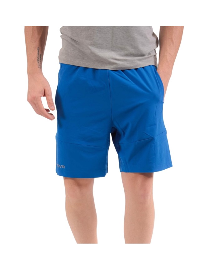 Bermuda Tecnico Givova FIT09 Fitness Palestra Running Azzurro FIT090002