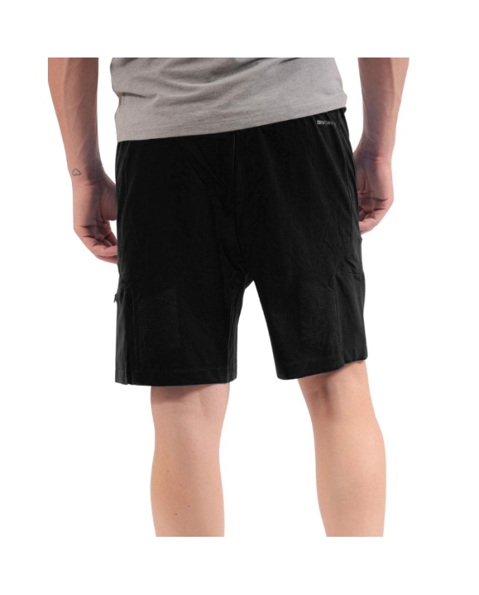 Bermuda Tecnico Givova FIT09 Fitness Palestra Running Nero FIT090010