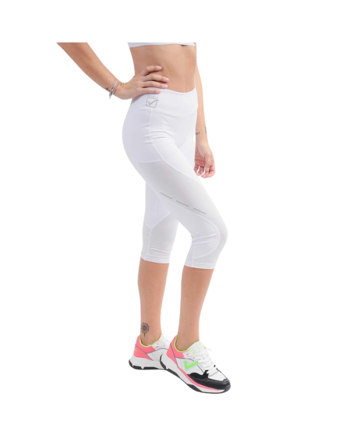 Pinocchietto da Donna STYLE Givova FIT14 Fitness Palestra Running Bianco FIT140003