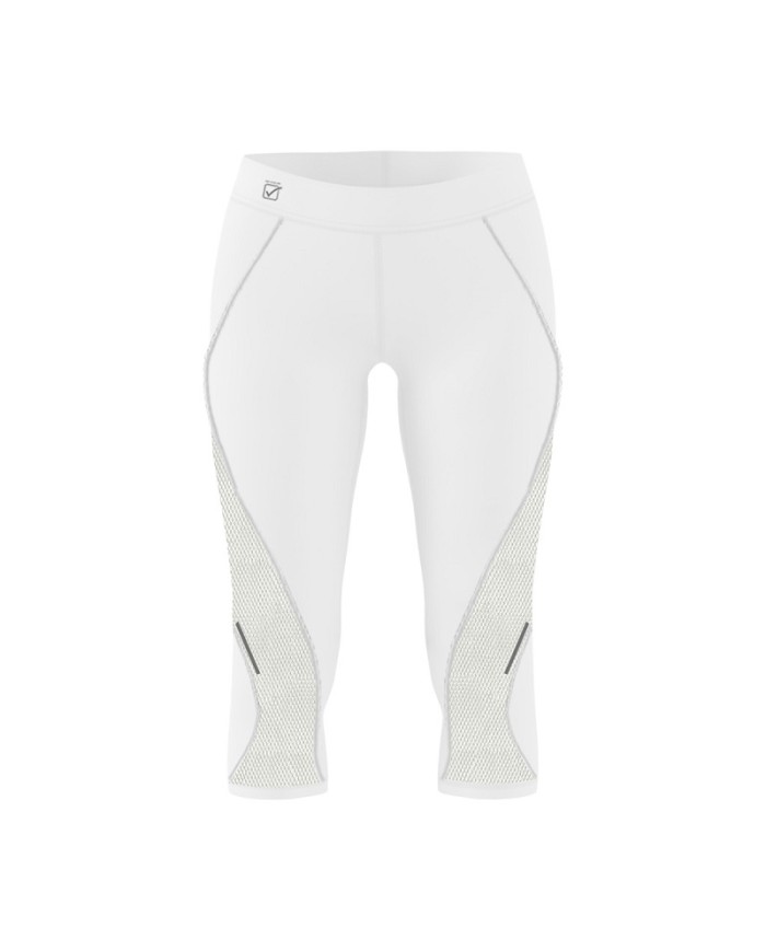 Pinocchietto da Donna STYLE Givova FIT14 Fitness Palestra Running Bianco FIT140003