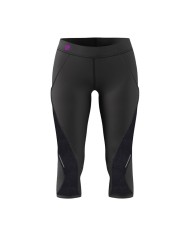 Pinocchietto da Donna STYLE Givova FIT14 Fitness Palestra Running Nero Fuxia FIT141006