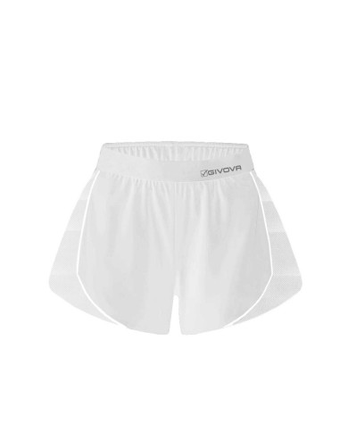 Short Donna Givova FIT03 Pantaloncino Fitness Running Palestra Bianco FIT030003 Short Donna Givova FIT03 Pantaloncino Fitness Running Palestra Bianco FIT030003