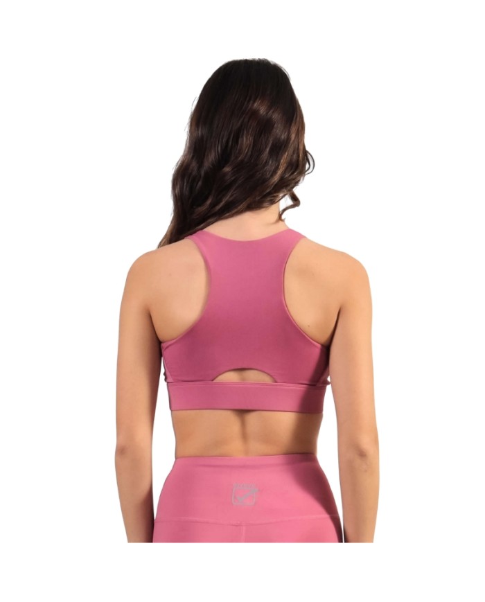 Top BASIC Givova Donna TOP2 Fitness Palestra Running Rosa Antico TOP20100