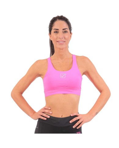 Top Donna Elastic Band FIT01 Givova Running Palestra Fitness Fuxia FIT010006 Top Donna Elastic Band FIT01 Givova Running Palestra Fitness Fuxia FIT010006