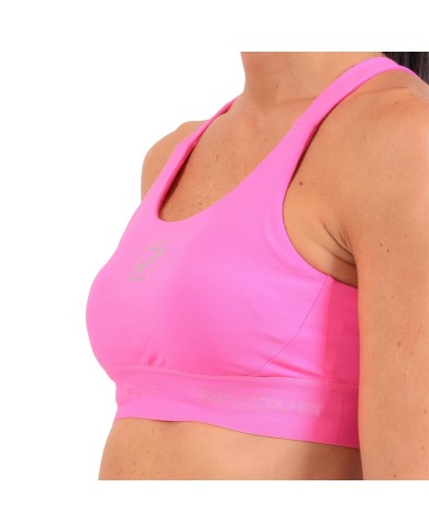 Top Donna Elastic Band FIT01 Givova Running Palestra Fitness Fuxia FIT010006 Top Donna Elastic Band FIT01 Givova Running Palestra Fitness Fuxia FIT010006