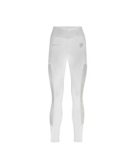 Leggings da Donna ECO Givova FIT012 Ecopelle Fitness Palestra Bianco FIT0120003