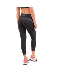 Leggings da Donna ECO Givova FIT012 Ecopelle Fitness Palestra Nero FIT0120010